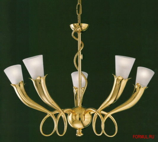 Люстра Possoni Illuminazione 1757/5 ORO